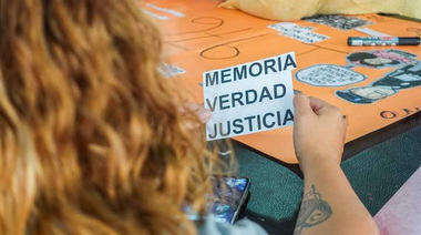 Taller con adolescentes en el marco de la Semana de la Memoria