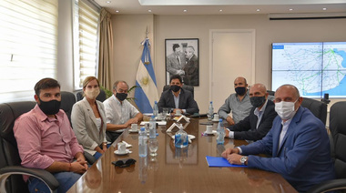 Reunión con  el presidente de Trenes Argentinos Martin Marinucci