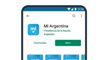 Nueva función para ir al exterior de la app Mi Argentina