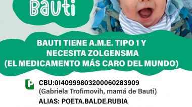 Todos con Bauti: Colecta de premios