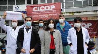 Comienza el paro de los médicos bonaerenses