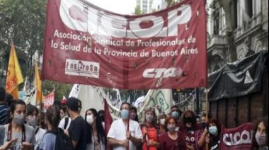 Comienza el paro de los médicos bonaerenses