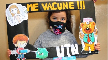 Reacondicionaron el vacunatorio de la UTN La Plata para recibir a los niños