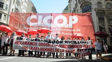 Este viernes habrá un nuevo paro de los profesionales de la Salud bonaerense y movilizarán a la gobernación