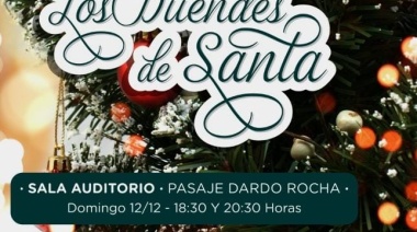 Los duendes y Papá Noel te esperan en el pasaje dardo Rocha