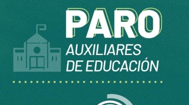 Docentes y auxiliares llaman a un paro la semana próxima