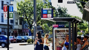 Trasladan una de las paradas de micro más utilizadas del centro platense