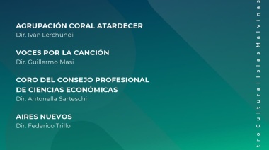Continúan los encuentros corales programados por la Municipalidad de La Plata