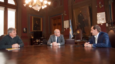 El presidente de la UNLP recibió a Garro para dialogar sobre el desarrollo de La Plata