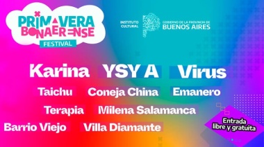 Con la presentación de diferentes espectáculos la capital provincial se prepara para  el festival "primavera bonaerense"