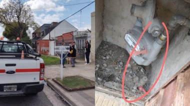 Vecinos de Tolosa denuncian el robo de medidores de gas