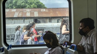 Por la suba de casos, recomiendan el uso de barbijos en el transporte público