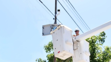 Instalaron nuevas cámaras de seguridad en La Loma