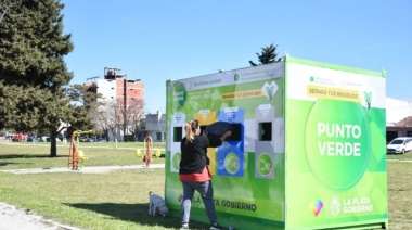 La Plata suma nuevos 'Puntos Verdes' para reciclar: ¿dónde encontrarlos?