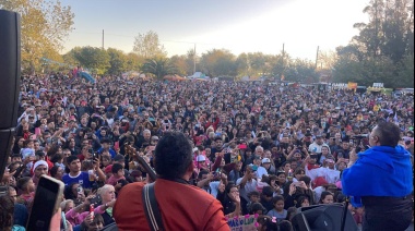 Etcheverry celebró 113 años a pura música y tradición