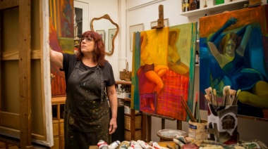 Muestra de la artista Silvia Crespo Copello en el Hospital Italiano de La Plata