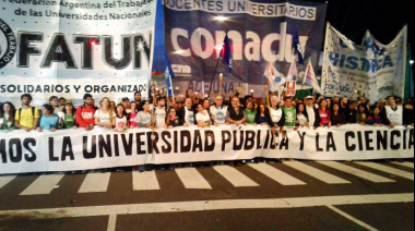 Trabajadores universitarios paran este jueves ante la ratificación del veto al Financiamiento