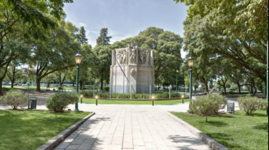 Avanzan las obras de remodelación en Plaza Rocha: Así quedará el espacio verde