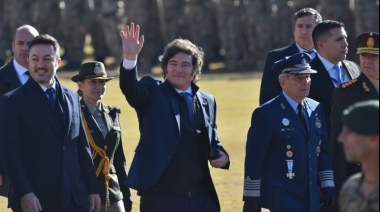Día de la Bandera con gestos cruzados entre Milei y Villarruel