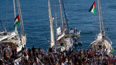 Israel interceptó la Flotilla Sumud y detuvo a los activistas que llevaban ayuda humanitaria a Gaza