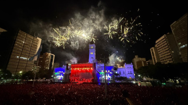 Más de 100.000 personas vibraron con el 143 aniversario de La Plata