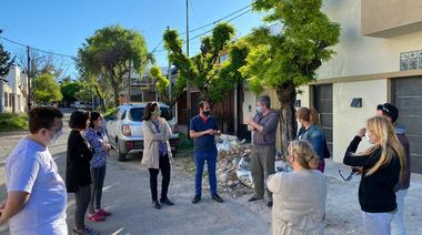 Gaston Crespo se reunió con vecinos del barrio Hipódromo por la inseguridad
