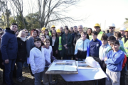 Comenzó la construcción de la primera escuela secundaria en Ignacio Correas