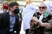 Kicillof recordó el natalicio de Hebe de Bonafini y la llamó "nuestra compañera y madre"