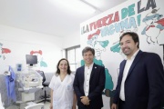 Kicillof presentó el portal Mi Salud Digital e inauguró un centro de simulación en el Hospital de Niños