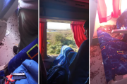 Otro ataque a piedrazos en la autopista La Plata-Buenos Aires y crece la alarma entre los pasajeros