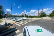 Un sector de los taxistas de La Plata se une al paro general convocado por la CGT