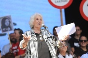 Estela de Carlotto criticó las "provocaciones" de Milei y Villarruel en el Día de la Memoria