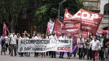 Profesionales de la salud bonaerense paran el 1 y el 7 de diciembre