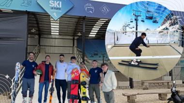 Está en La Plata y es una de las dos únicas escuelas de esquí y snowboard que existen en nuestro país