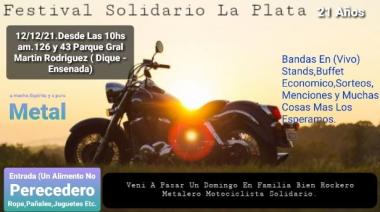 Se viene el "Festival Solidario La Plata 21 años"
