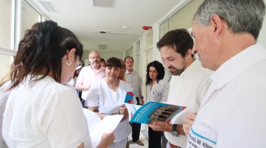 Kreplak entregó dos ecógrafos y participó de la apertura de la Jornada de Enfermería Interinstitucional