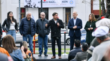 La UCR platense repudió “categóricamente” la inauguración del Ateneo Raúl Alfonsin de Alak y Kicillof