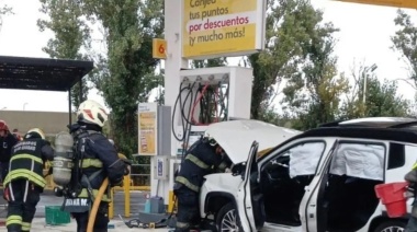 Se conoció el video del impactante choque de Tiago Palacios