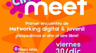 Se organizará un encuentro de networking digital y juvenil en Plaza Malvinas
