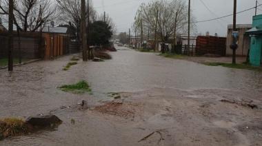 Cayeron más de 100 milímetros de lluvia en La Plata y se inundaron varias localidades