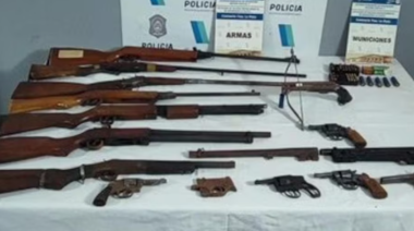 Hallan un arsenal en la casa de un vecino tras una pelea en La Plata