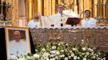 El Arzobispo García Cuerva, sobre el Papa Francisco: “El mejor homenaje que le podemos hacer es dejar de enfrentarnos”
