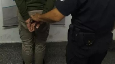 Lo detienen luego de amenazar a su ex pareja en plena calle