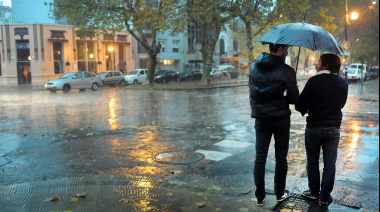 Alertan por fuertes tormentas para el fin de semana en La Plata