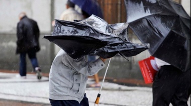 La Plata inicia la semana con mal tiempo y hay Alerta Amarillo por ráfagas de viento