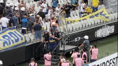 Tres hinchas de Boca quedaron detenidos en San Pablo acusados de actos racistas