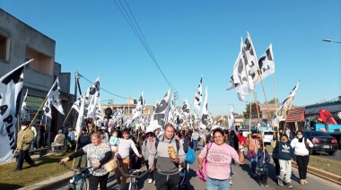 Marcha contra el hambre en provincia: "A ver si escuchan en casa de gobierno"