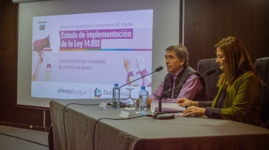 Detalles del informe sobre la implementación de licencias por violencia de género en provincia