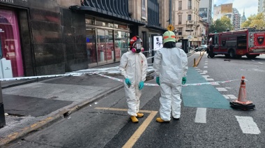 Tensión y operativo en el Shopping Abasto por la aparición de espuma en las alcantarillas