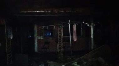Un hombre murió calcinado tras incendiarse su casa por una posible falla eléctrica